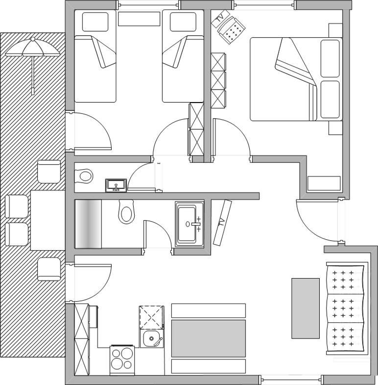 فندق Haus Hilda Fechtig اولينغين-بيركيندورف المظهر الخارجي الصورة